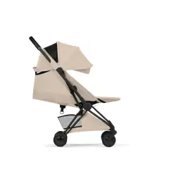 Coya Stayle Cozy Beige Passeggino con Telaio Matt Black Cybex - trio e modulari