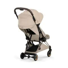 Coya Stayle Cozy Beige Passeggino con Telaio Rosegold Cybex - trio e modulari