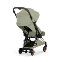 Coya Stayle Sage Green Passeggino con Telaio Rosegold Cybex - trio e modulari