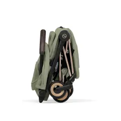 Coya Stayle Sage Green Passeggino con Telaio Rosegold Cybex - trio e modulari