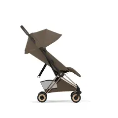 Coya Stayle Coconut Brown Passeggino con Telaio Rosegold Cybex - trio e modulari