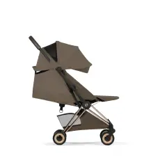 Coya Stayle Coconut Brown Passeggino con Telaio Rosegold Cybex - trio e modulari