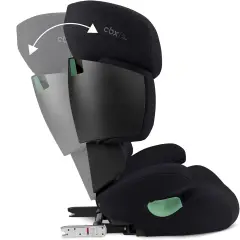 Seggiolino Auto Cybex Solution X i-Fix i-Size 100-150 Cm Black - bambini 100-150 cm (4-12 anni)