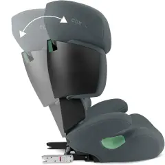 Seggiolino Auto Cybex Solution X i-Fix i-Size 100-150 Cm Grey - bambini 100-150 cm (4-12 anni)