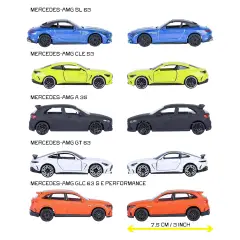 Majorette Mercedes-Amg 5 Pezzi - modellini
