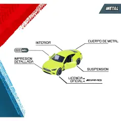 Majorette Mercedes-Amg 5 Pezzi - modellini