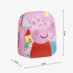 Peppa Pig Zaino Per Bambini 3D - zainetti asilo