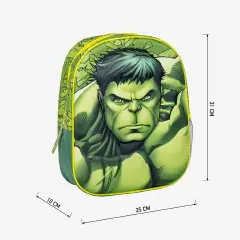 Hulk Zaino Per Bambini 3D - zainetti asilo
