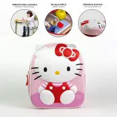 Hello Kitty Zaino Per Bambini 3D - zainetti asilo