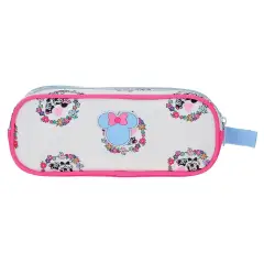 Minnie Flowers Astuccio Bustina 2 Scomparti - regalo e gadget valigeria
