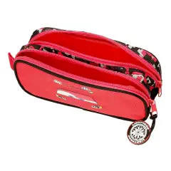 Cars Lightning McQueen Rosso Astuccio Bustina 2 Scomparti - regalo e gadget valigeria