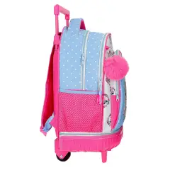 Minnie Flowers Con Carrellino 2 Ruote 45 Cm - regalo e gadget valigeria