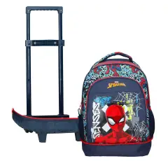 Graffity Of Spiderman Con Carrellino 2 Ruote 45 Cm - regalo e gadget valigeria