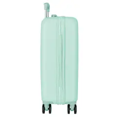 Stitch Little Destruction Trolley Abs 55 Cm 4 Ruote Turchese - regalo e gadget valigeria