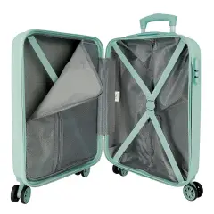 Stitch Little Destruction Trolley Abs 55 Cm 4 Ruote Turchese - regalo e gadget valigeria