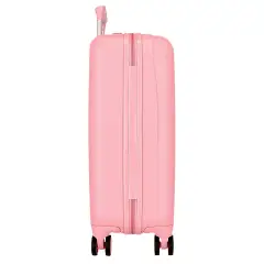 Stitch You & Me Trolley Abs 55 Cm 4 Ruote Rosa - regalo e gadget valigeria