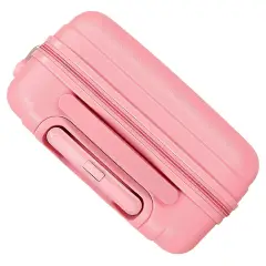 Stitch You & Me Trolley Abs 55 Cm 4 Ruote Rosa - regalo e gadget valigeria