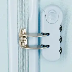 Frozen Forever Trolley Abs 55 Cm 4 Ruote Celeste Chiaro - regalo e gadget valigeria