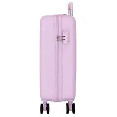 Frozen In This Together Trolley Abs 55 Cm 4 Ruote Lilla - regalo e gadget valigeria