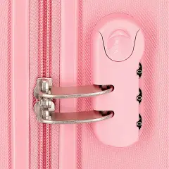 Minnie Happy To Be Me Trolley Abs 55 Cm 4 Ruote Rosa - regalo e gadget valigeria