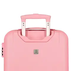 Minnie Happy To Be Me Trolley Abs 55 Cm 4 Ruote Rosa - regalo e gadget valigeria