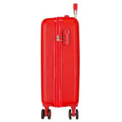 Cars Lightning McQueen Trolley Abs 55 Cm 4 Ruote Rosso - regalo e gadget valigeria