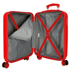 Cars Lightning McQueen Trolley Abs 55 Cm 4 Ruote Rosso - regalo e gadget valigeria