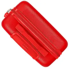 Cars Lightning McQueen Trolley Abs 55 Cm 4 Ruote Rosso - regalo e gadget valigeria