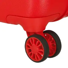 Cars Lightning McQueen Trolley Abs 55 Cm 4 Ruote Rosso - regalo e gadget valigeria