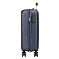 Graffity Of Spiderman Trolley Abs 55 Cm 4 Ruote Blu Marino - regalo e gadget valigeria