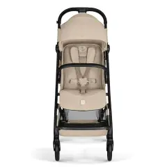 Beezy Almond Beige Cybex stroller - compact strollers