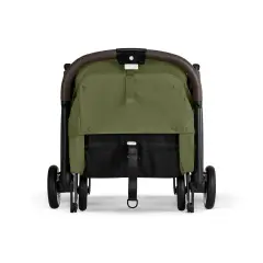 Stroller Orfeo Moss Green Cybex Chassis Taupe - compact strollers