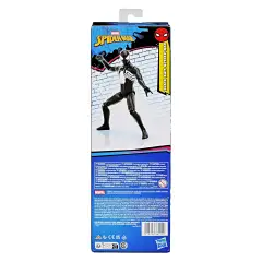 Spiderman Titan Series Personaggio Articolato 30 cm Black Suit Spiderman - action figures ed accessori