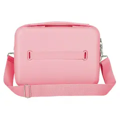 Minnie Happy To Be Me Neceser Abs Rosa - regalo e gadget valigeria