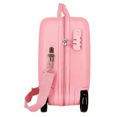 Hello Kitty Bows Trolley Cavalcabile Abs 50 cm 4 Ruote Rosa - regalo e gadget valigeria
