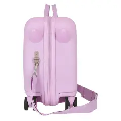 Frozen In This Together Trolley Cavalcabile Abs 50 cm 4 Ruote Lilla - regalo e gadget valigeria