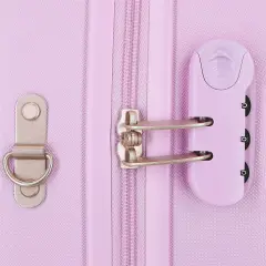 Frozen In This Together Trolley Cavalcabile Abs 50 cm 4 Ruote Lilla - regalo e gadget valigeria