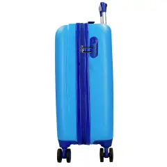 Iron Friends Trolley Da Viaggio Cavalcabile Abs 50 cm 4 Ruote Azzurro - regalo e gadget valigeria