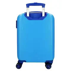 Iron Friends Trolley Da Viaggio Cavalcabile Abs 50 cm 4 Ruote Azzurro - regalo e gadget valigeria