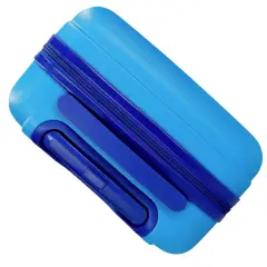 Iron Friends Trolley Da Viaggio Cavalcabile Abs 50 cm 4 Ruote Azzurro - regalo e gadget valigeria