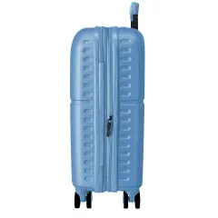 Pepe Jeans Highlight Trolley Abs 55 cm 4 Ruote Azzurro - regalo e gadget valigeria