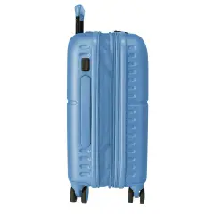 Pepe Jeans Highlight Trolley Abs 55 cm 4 Ruote Azzurro - regalo e gadget valigeria