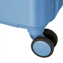 Pepe Jeans Highlight Trolley Abs 55 cm 4 Ruote Azzurro - regalo e gadget valigeria