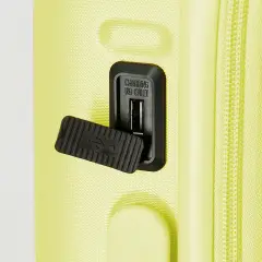 Pepe Jeans Trolley Abs 55 cm 4 Ruote Highlight Giallo - regalo e gadget valigeria