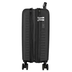 Pepe Jeans Montana Trolley Abs 55 cm 4 Ruote Nero - regalo e gadget valigeria