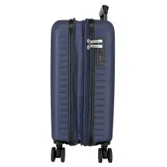 Pepe Jeans Montana Trolley Abs 55 cm 4 Ruote Marino - regalo e gadget valigeria