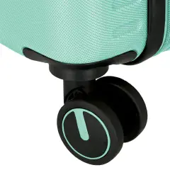 Pepe Jeans Montana Trolley Abs 55 cm 4 Ruote Turchese - regalo e gadget valigeria