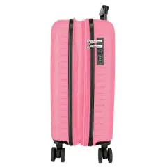 Pepe Jeans Montana Trolley Abs 55 cm 4 Ruote Fucsia - regalo e gadget valigeria