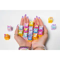Clickeez Serie 2 - 5 Mini Figure Kawaii Da Cliccare - collezionabili bambina