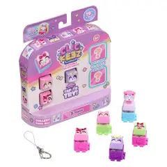Clickeez Serie 2 - 5 Mini Figure Kawaii Da Cliccare - collezionabili bambina